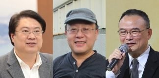 準閣揆陳建仁28日公布第2波內閣名單，新閣員包括內政部長林右昌（左）、文化部長史哲（中）、故宮博物院院長蕭宗煌（右）。（中央社檔案照片）